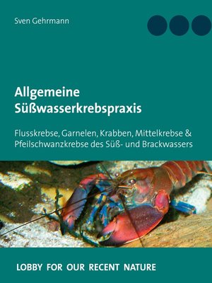 cover image of Allgemeine Süßwasserkrebspraxis